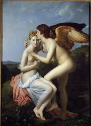 Psyche og Amor, også kalt Psyche mottar Amors første kyss