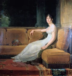 Keiserinne Josephine ved Malmaison, c1801.