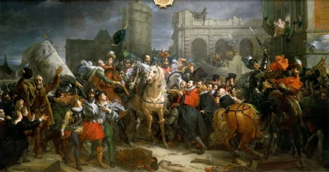Inngang til Henry IV i Paris 22. mars 1594