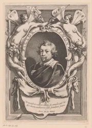 Portrett av Simon Vouet Paris-maleren Simon Vouet (tittel på objekt)