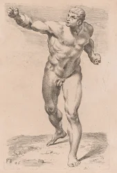 The Borghese Gladiator, front view [plate 26]   1242818   no       norwegian Successfully Translated  Original: Rowing Out (oil on board) Translat: Rowing Out (oil on board) 1210097 no norwegian Successfully Translated Original: Finishing the Toilet Transl