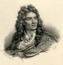 Boileau Despreaux, 1636-1711, c1830.