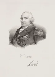 Portrett av kong Ludvig XVIII