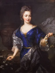Portrett av Marie-Anne de Bourbon, prinsesse av Conti, 1690 (olje på lerret)