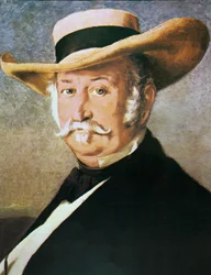 John Sutter (1803-80) 1866 (olje på lerret)