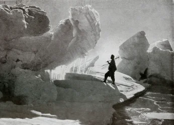 Trykkisblokker nær Discovery Bluff, c1911, 1913