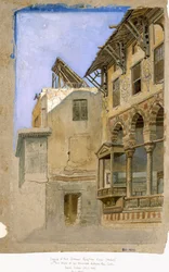 House of Memlook Radnau bey, Kairo, 1870