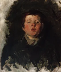 Portrett av en gutt