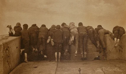 Spenning, ca. 1889 (sepia-bilde)