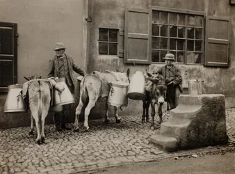 Melkeesler, ca. 1890.