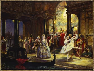 Maskeballet, Venezia