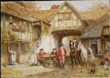 Wayside Inn (oljeskisse)