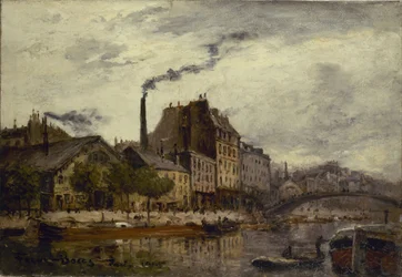 The Quay de Valmy, 1905