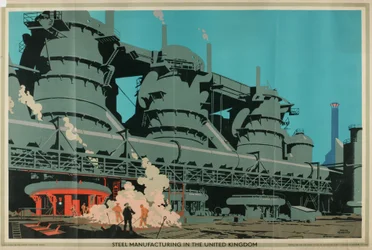 Steel Manufacturing i Storbritannia, fra serien «Empire Buying Makes Busy Factories»