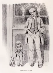 «Bethnal Green» fra «The Sketch»-serien fra 1906, «Søndagsklær etter distrikt»