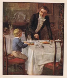 Den vennlige servitøren