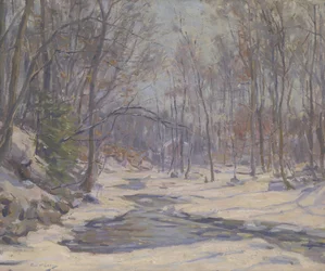 A Winter Morning (olje på lerret)