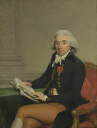 Portrett av en mann Portrett av en mann, muligens Monsieur Baillon