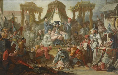 Boucher - Kinas keisers audiens, vers fra 1742