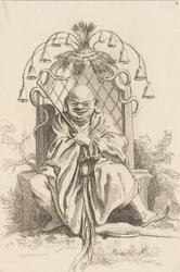 Kinesisk lege, 1738-45.