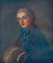 Portrett av en ung kvinne, 1700-tallet