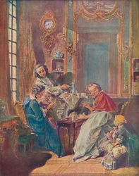 Ettermiddagsmåltidet, 1739