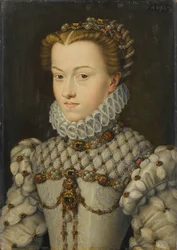 Elisabeth av Østerrike 15541592, dronning av Frankrike, ca 1571-1572