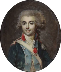 Portrett av Antoine Bertin, kalt ridder Bertin.