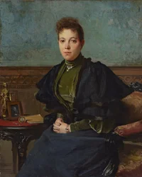 Portrett av Vera Kharitonenko