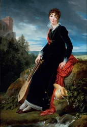 Portrett av grevinnen Katarzyna Joanna Gabrielle Starzenska (1782-1862).