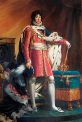 Portrett av Joachim Murat, konge av Napoli og De to Siciliene, av François Gérard.