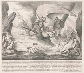 Seconda Macchina for Chinea av 1742: Ulysses and the Sirens