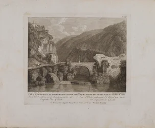Utsikt over en del av S. Cosimato-klosteret (nr. III)