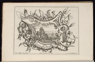 Cartridge with Young Tritons, Book of irregular Cartridges