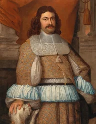 Portrett av Ranuccio II Farnese 1630-1694, hertug av Parma.