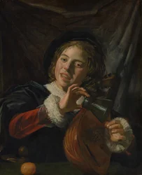 Gutt med lut, ca. 1625 (olje på lerret)