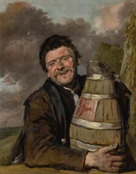 Mann med ølkannen