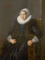 Portrett av Cornelia Claesdr. Vooght (-)