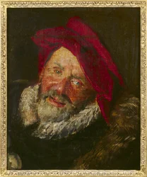 Portrett av en bøffel
