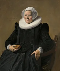 Portrett av en kvinne.