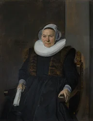 Portrett av en eldre kvinne, tradisjonelt kalt Mevrouw Bodolphe