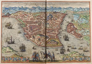 Byzantium. Constantinopolis Fra: Verdens byer, 1572