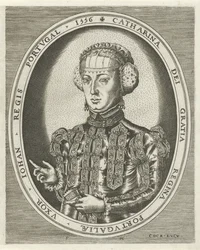 Portrett av Catherine av Habsburg Portretter av konger, dronninger, prinser og prinsesser (serietittel)