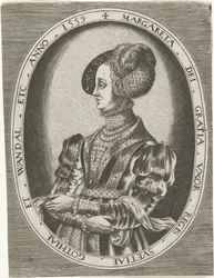 Portrett av dronning Margaretha Leijonhufvud av Sverige Portretter av konger, dronninger, prinser og prinsesser (serietittel)