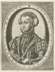 Portrett av dronning Mary av Böhmen Portretter av konger, dronninger, prinser og prinsesser (serietittel)