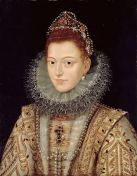 Portrett av Isabella Clara Eugenia (1566-1633) ca. 1599