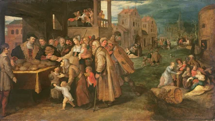 The Seven Works of Mercy, ca. 1606-16 (olje på panel)