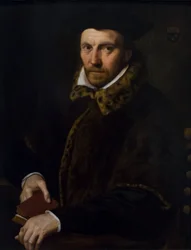 Portrett av Dom Andreas Boulingier, ca. 1580 (olje på eik)