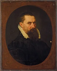 Portrett av en skjeggete herre, 1574