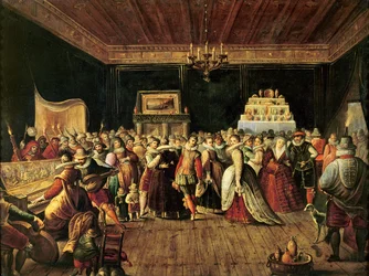 En ball (olje på kobber)
